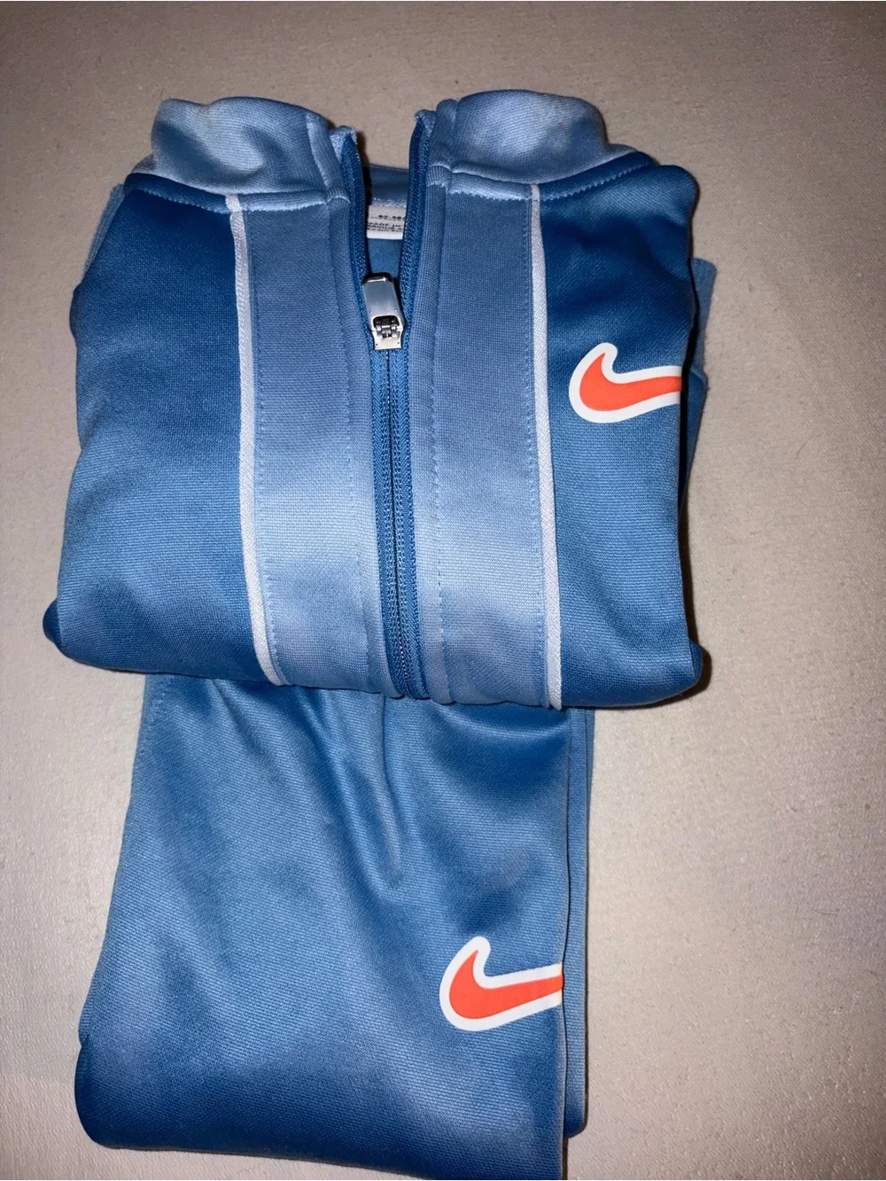 Nike Kids Blue Track Set & Under Armour Black Active Set - Matching Sportswear